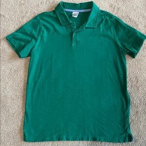 Hanna Andersson Vibrant Green Polo Shirt